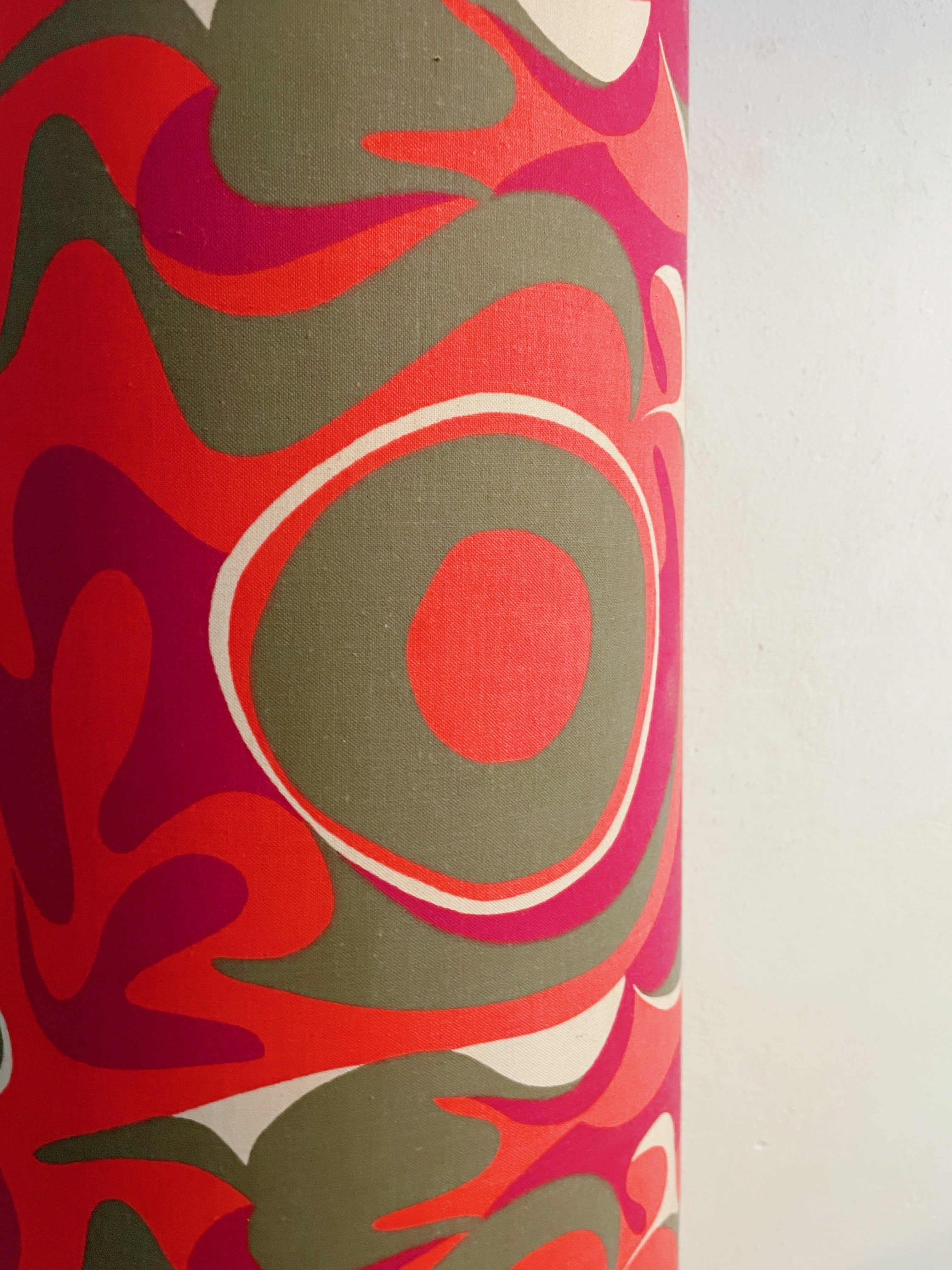 Lampe vintage XXL Opaline - H.130cm